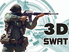 3D Swat - Šauj mērķos. Vadība un šaušana ar peli.