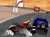 Heavy Metal Rider - Saregulē mtocikla parametrus un traucies lielā ātrumā pa ceļu ar blīvu satiksmi. Lieto nitro izmantojot SPACE taustiņu.